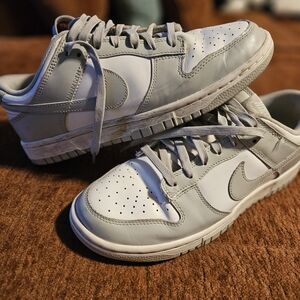 Nike Kids Sneakers - Gray and White